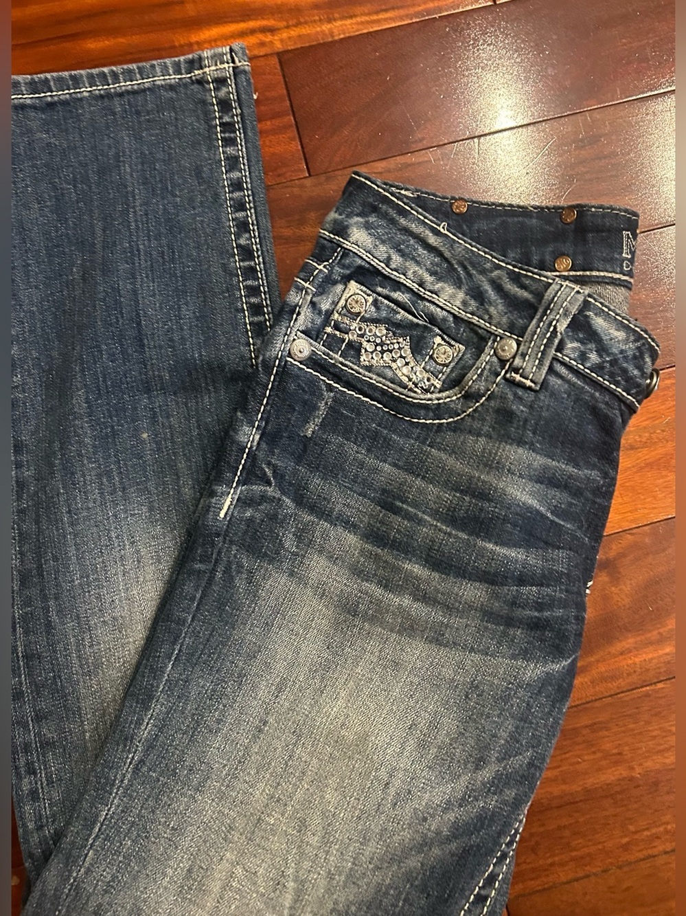 Miss Me Women’s Embellished Bootcut Jeans-Size 29 - Picture 8 of 9